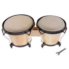 Us 62 77 20 Off Wooden African Bongos Drum Percussion Musical Instruments Early Learning Educational Toys Gift For Children Toddler Kids In Toy