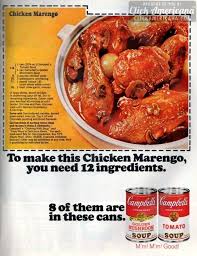 Chicken Marengo Recipe 1967 Recipe Chicken Marengo Campbells Soup Recipes Recipes