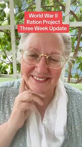 We are three quarters of the way through our WWII rations project! #wwii  #wwiirationing #vintageliving #nanalovesyou