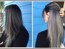 This item:jumbo braiding hair ombre (black/grey blue/silver grey) 5packs jumbo braid hair extension 24… How To Do A Dark Grey Ombre Hair Tutorial Youtube