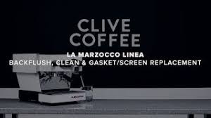 Available in store at our brisbane. La Marzocco Linea Mini Backflush Clean Gasket Screen Replacement Youtube