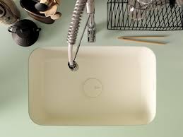 single flush mounted corian sink