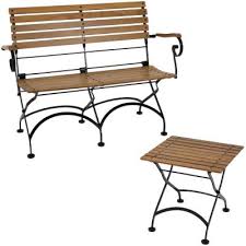 This garden folding bench will make a timeless addition to your outdoor living space decor. Folding Outdoor Benches Patio Chairs The Home Depot