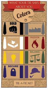 Guide To Necktie Color Matching Tie Colors To Your Personality Tie Colors Color Neck Tie