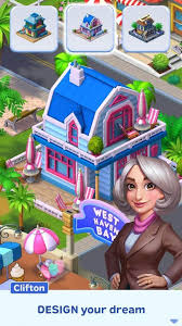 Match Town Makeover Mod Apk 1 4 502 Unlimited Boosters Download In 2020 Design Skills Makeover Match
