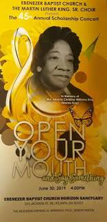 She played a significant role in the affairs of the ebenezer baptist church, where her father, husband and son all served as pastor. Alberta King The Mother Of Dr Martin L King Remembered After 45 Years Of Her Murder Two Tragic Deaths Splash Magazines