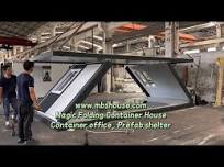 China Magic Folding Container House,Container Office, Prefab Shelter
