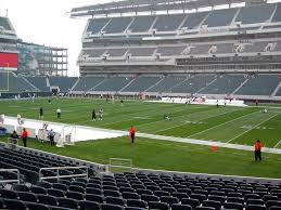 Lincoln Financial Field View From Lower Level 123 Vivid Seats
