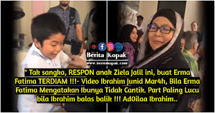 Pelakon, pengarah dan seorang penerbit, erma fatima juga mesra dipanggil makcun berkongsi videonya bersama seorang bayi. Respon Anak Ziela Jalil Ini Tak Sangka Buat Erma Fatima Terdiam Berita Kopak
