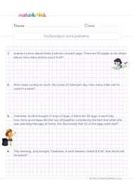 multiplication worksheets grade 3 pdf multiplication word problems 3rd grade