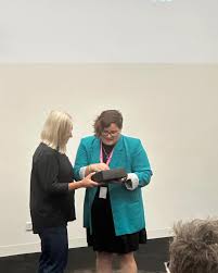 Where Aggie innovation meets global collaboration! 🌏✨ Faculty members; Marlene  Dixon, Becky Geyer, and Mark LaSota, along with alumni Kristi Oshiro and  Ashlyn Hardie, recently presented their groundbreaking work in Geelong,  Australia.