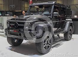 Switzerland Geneva March 9 2019 Brabus 850 4x4 Mercedes Amg G 63 The 89th International Motor Show In Geneva From 7th To 17th Of Mercedes Amg Amg Geneva