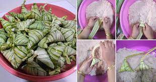 Inilah rupa daun palasnya, semua tu dalam 1 ikat. Buat Sendiri Ketupat Palas Untuk Raya Cara Nak Bungkus Ikut Tutorial Ini Mudah Saja Vanilla Kismis