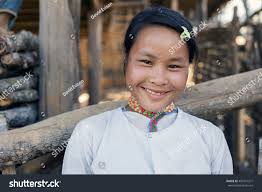 Kengtung Myanmar January 21 2016 Portrait Stock Photo 401615371
