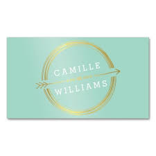 Modern Arrow Logo Gold Foil Rustic Hand Drawn Mint Business Card Zazzle Com Business Logo Inspiration Business Card Inspiration How To Draw Hands