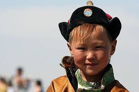 A Mongolian child.