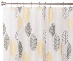 Just Home Gray Yellow Pe Shower Curtain Big Lots Yellow Bathroom Decor Yellow Shower Curtains Gray Shower Curtains