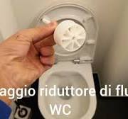 Riduttore di flusso per il WC/Acqua spruzza fuori