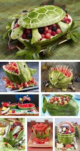 Wenn Man Genug Zeit Hat Kann Man So Einen Haufen Kids Glucklich Machen Food Carving Fun Kids Food Food Humor