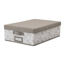 Ikea Storstabbe Box With Lid Stackable And Decorative Storage Box Just As Practical In The Wardrobe As Decorative Storage Boxes Ikea Decorative Storage