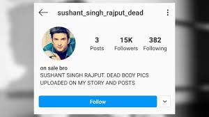 On sushant singh rajput's death anniversary, siddharth gupta shared a video of some precious memories he spent with him. 15 Thousand People Followed An Instagram Account With Sushant Singh Rajput S Dead Body On Story Will Be On Sale Soon
