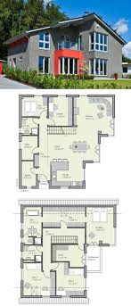 Modern Detached House With Garage Clinker Facade Saddle Roof Architecture Clinker Detached Roof Architecture Architecture Double Storey House Plans