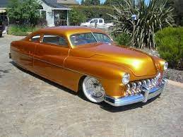 51 ford mercury merc custom cars paint lead sled mercury cars