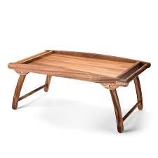 Tabletts salatschüsseln & servierschüsseln servierplatten. Bett Tablett Akazie Promondo