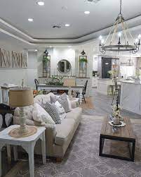 Open Floor Plan Modern Farmhouse Living Room