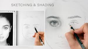 Drawing and charcoal adepts will love the online pencil sketch drawing effect offered by convertimage ! How To Draw From A Reference Photo Sketching And Shading A Portrait Emmy Kalia Youtube