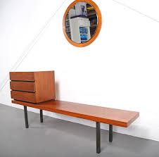 They have beautifully made handles in many interesting shapes. Danish Design Teak Set Telephone Bench With Chest Of Drawers And Mirror Dekaden