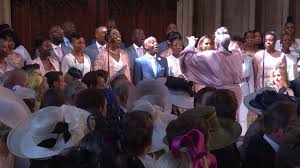 Royal Wedding Hear Stand By Me Performed By Karen Gibson And The Kingdom Choir Harry Meghan Wedding Stand By Me Prince Harry