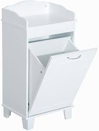 Laundry basket laundry hamper bin clothes sorter storage organizer bag collapsable 3 section with wheel and handle easy to move (6pcs laundry charmcollection vanity organizer cabinet organizers and storage foldable pop up mesh washing laundry basket bag 5pcs storage box. Amazon Com Caraya Hamper Wood Laundry Tilt Out Basket Storage Bench Furniture Cabinet Bathroom Home Kitchen