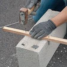 Construction D Un Muret En Parpaing Parpaing Muret Maconnerie