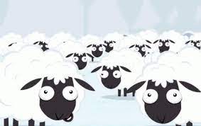 Sheep Lol Gif Sheep Lol Scary Discover Share Gifs Sheep Cute Animations Cute Gif
