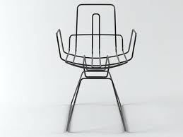 Nais 3d Model By Design Connected Design 3d Model Wire Chair