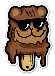 Buy Pedo bear Ice cream - Die cut ...