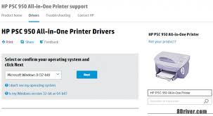 One of those is for my printer and scanner, hp photosmart c4180. Free Download Hp Psc 950 All In One Printer Driver Install