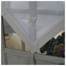 Brise Bise Cuisine Rideau Campagne Deco Cuisine Beige Et Pompon Rideaux Cuisine Beige Decoration Fenetre