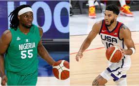 Australia and nigeria meet saturday night in the 2020 olympics in a basketball meeting at the saitama super arena. D7xkcd2y0ichom