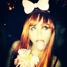 She's just being Miley