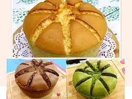 原味 可可 抹茶戚風蛋糕 6吋 by 心手作烘焙坊 recipe bread cake cake recipes recipes