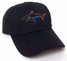 New Greg Norman Shark Hat Dry Fit Polyester Golf Hat Black Relaxed Fit Men Women Gregnorman Baseballcap Shark Hat Hats Cool Hats