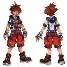 Sora Kingdom Hearts 1 Design [Front/Back Shot] | Kingdom Hearts Reboot :  r/KingdomHearts