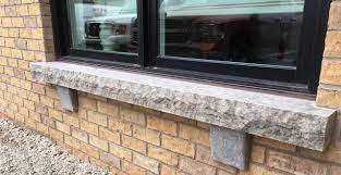 Stone window sill,door frame stone sills,door arch,window frame,window parapets. Exterior Front Porch Patio Stone Veneer Outdoor Fireplace Stone Pavers Buechel Stone