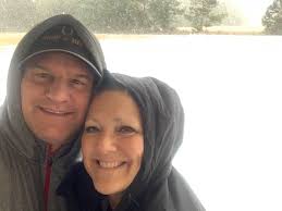 Ground is white now and little Momma is home, so all is good. Snow bunnies  lol!