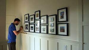 Picture frames and mat measurements. How To Create A Gallery Wall 7 Steps With Pictures Instructables