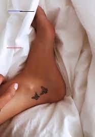 Pin On Mini Tattoos Butterfly Ankle Tattoos Tattoos Discreet Tattoos