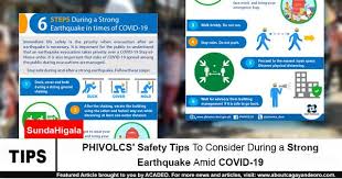 Phivolcs building, c.p garcia ave., u.p. Phivolcs Safety Tips To Consider During A Strong Earthquake Amid Covid 19