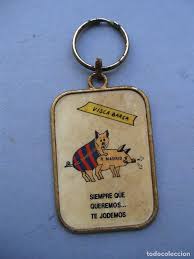 Последние твиты от viscabarca (@viscabarcacod). Llavero Futbol Visca Barca 5x7cm Aprox Buy Old Keyrings And Keychains At Todocoleccion 95120143